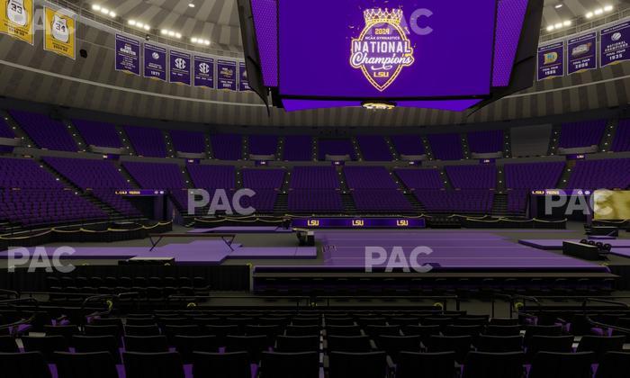 Pete Maravich Assembly Center - Section 104 Seat View