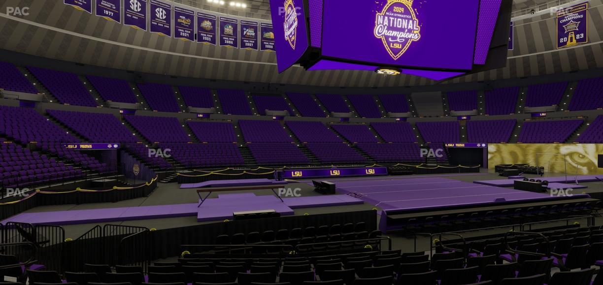 Pete Maravich Assembly Center - Section 105 Seat View