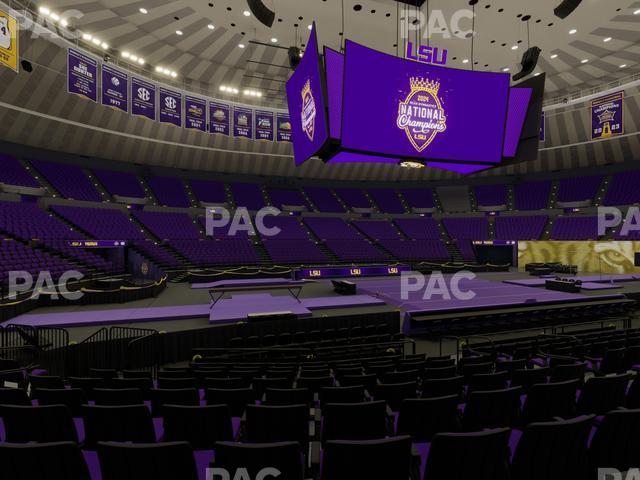 Pete Maravich Assembly Center - Section 105 Seat View