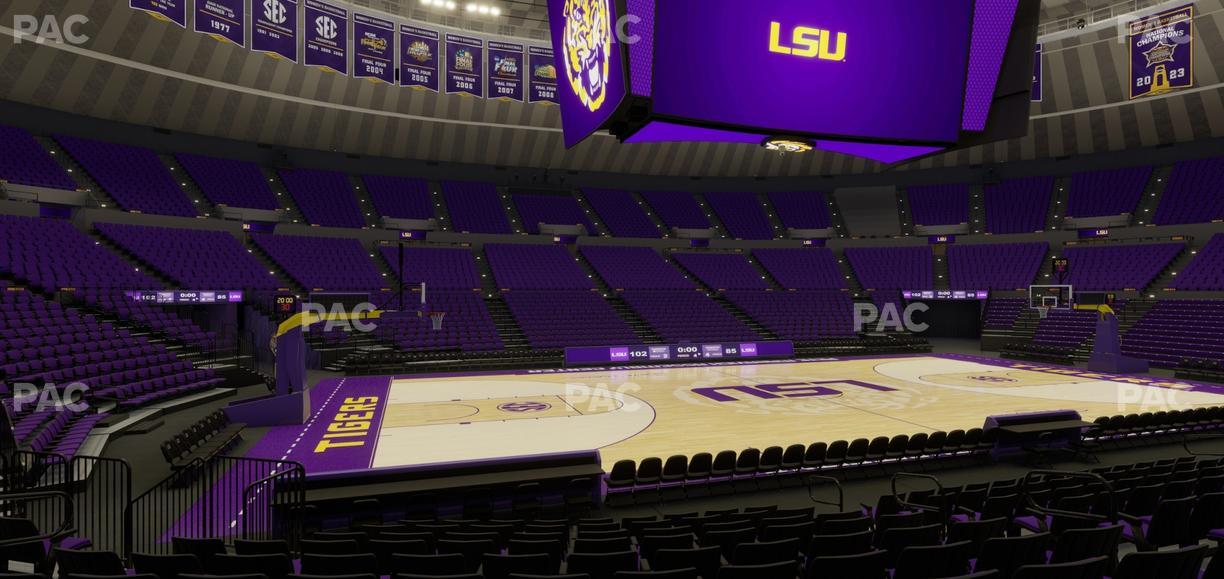 Pete Maravich Assembly Center - Section 105 Seat View