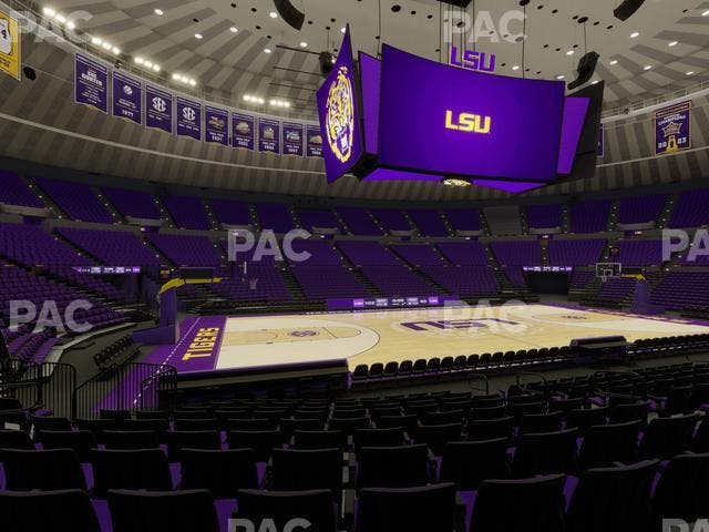 Pete Maravich Assembly Center - Section 105 Seat View Pete Maravich Assembly Center - Section 105 Seat View