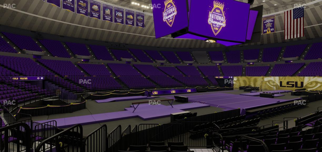 Pete Maravich Assembly Center - Section 106 Seat View