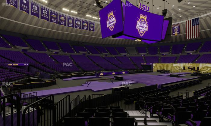 Pete Maravich Assembly Center - Section 106 Seat View