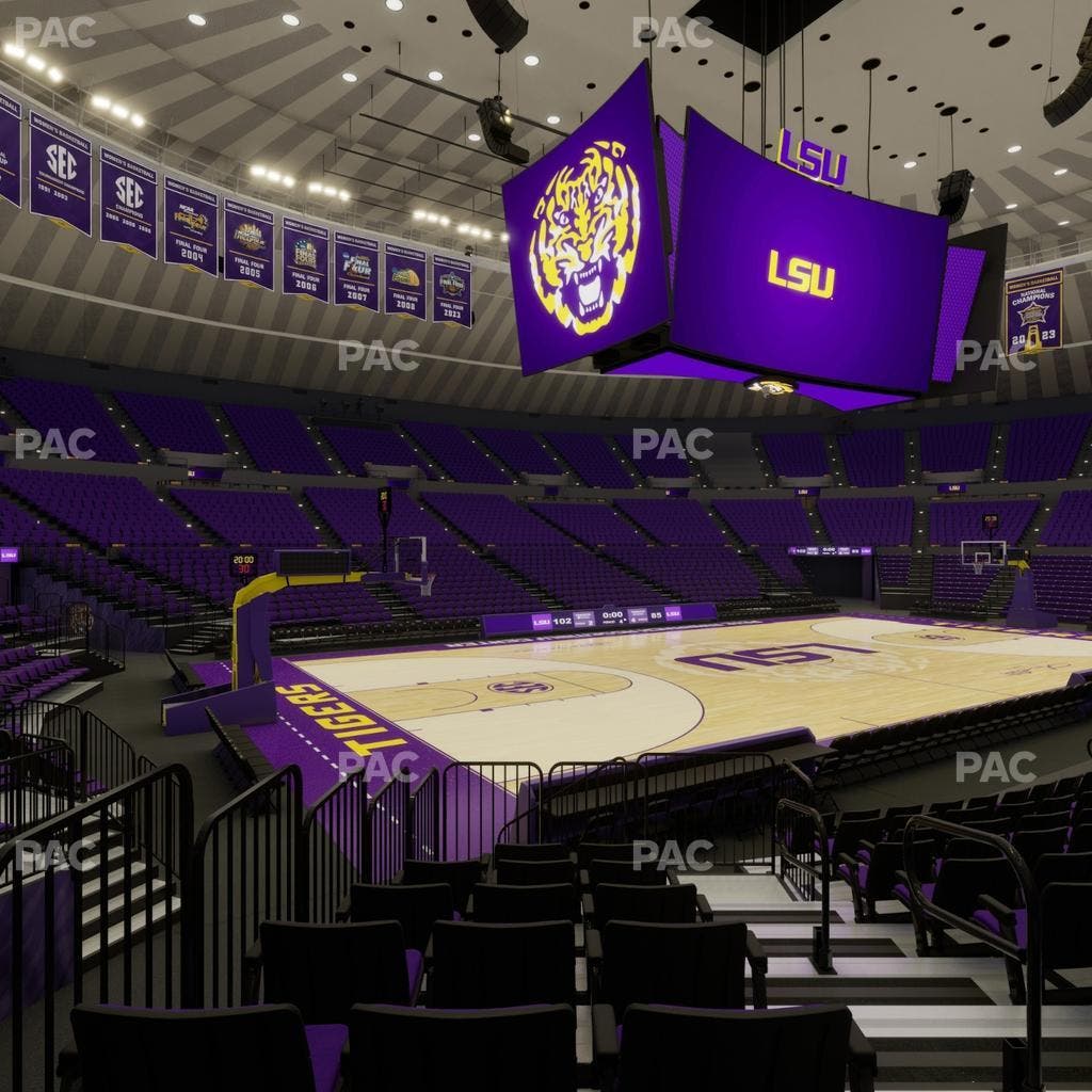 Pete Maravich Assembly Center - Section 106 Seat View