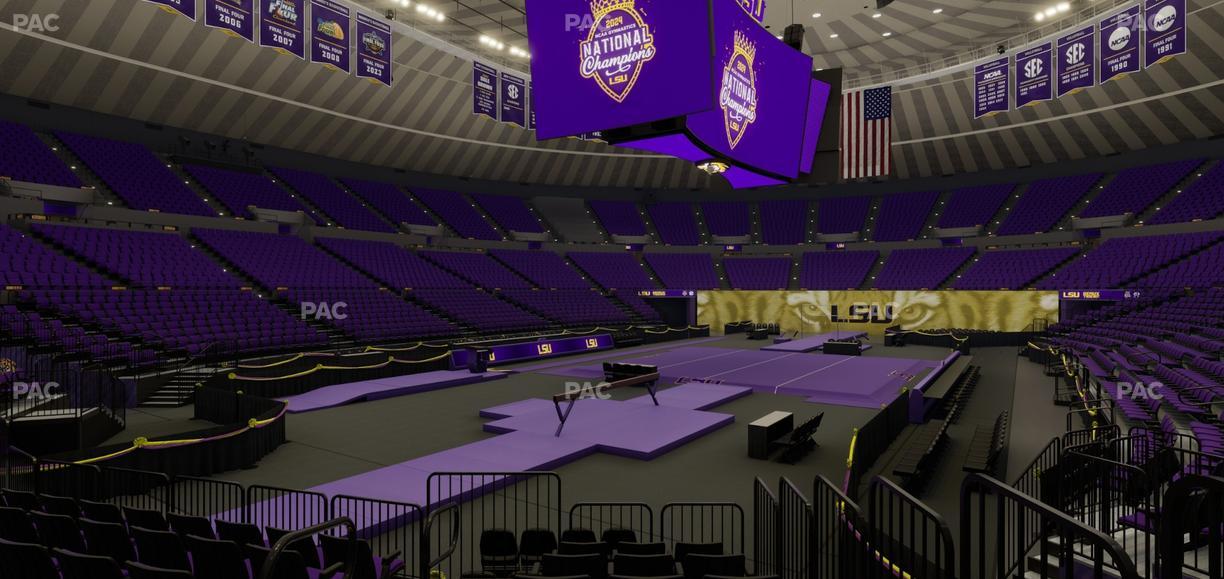Pete Maravich Assembly Center - Section 107 Seat View