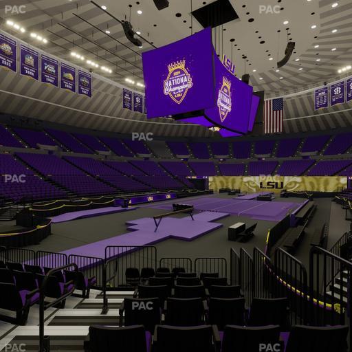 Pete Maravich Assembly Center - Section 107 Seat View