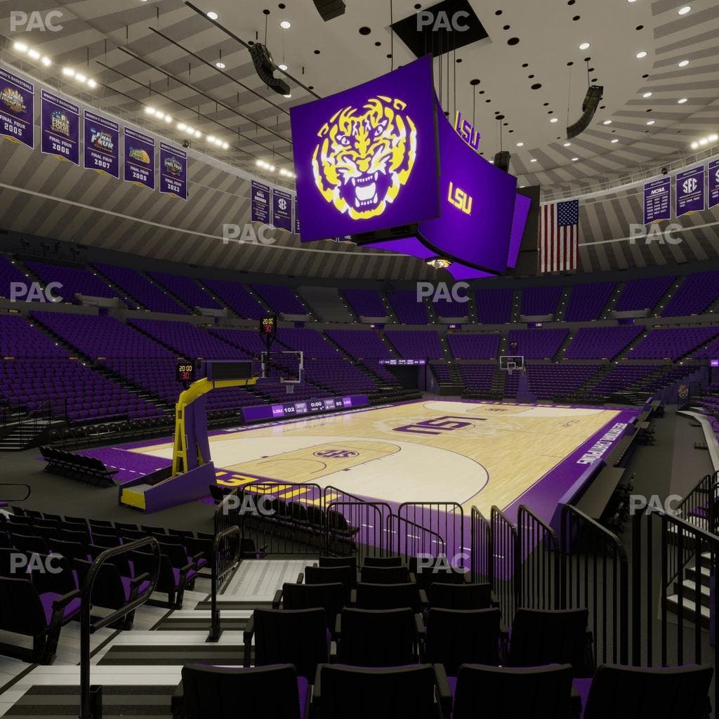 Pete Maravich Assembly Center - Section 107 Seat View