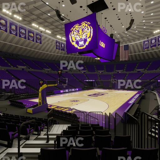 Pete Maravich Assembly Center - Section 107 Seat View