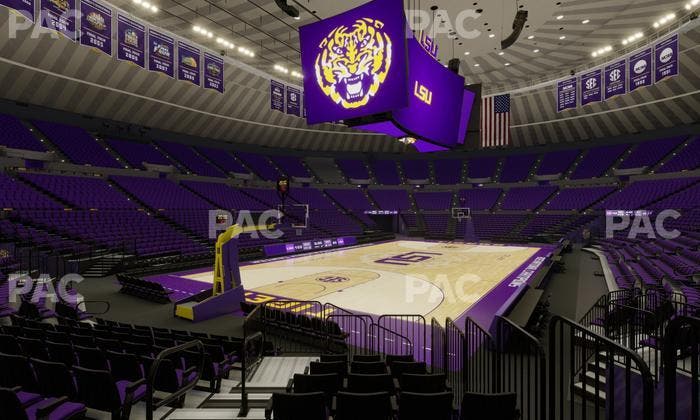 Pete Maravich Assembly Center - Section 107 Seat View