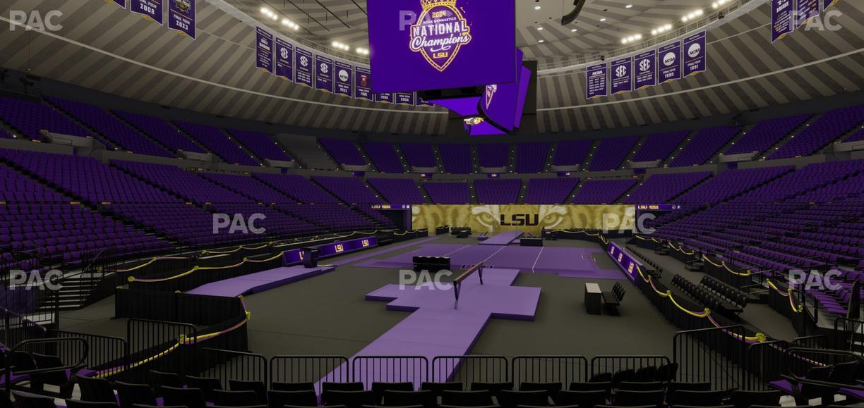 Pete Maravich Assembly Center - Section 108 Seat View