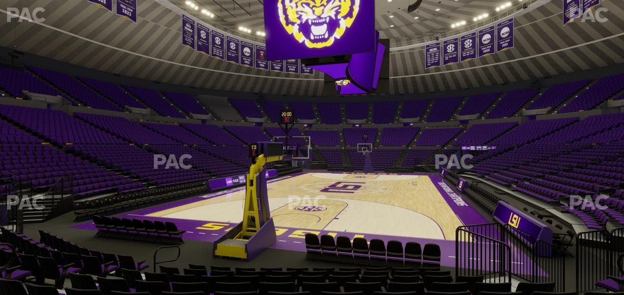 Pete Maravich Assembly Center - Section 108 Seat View