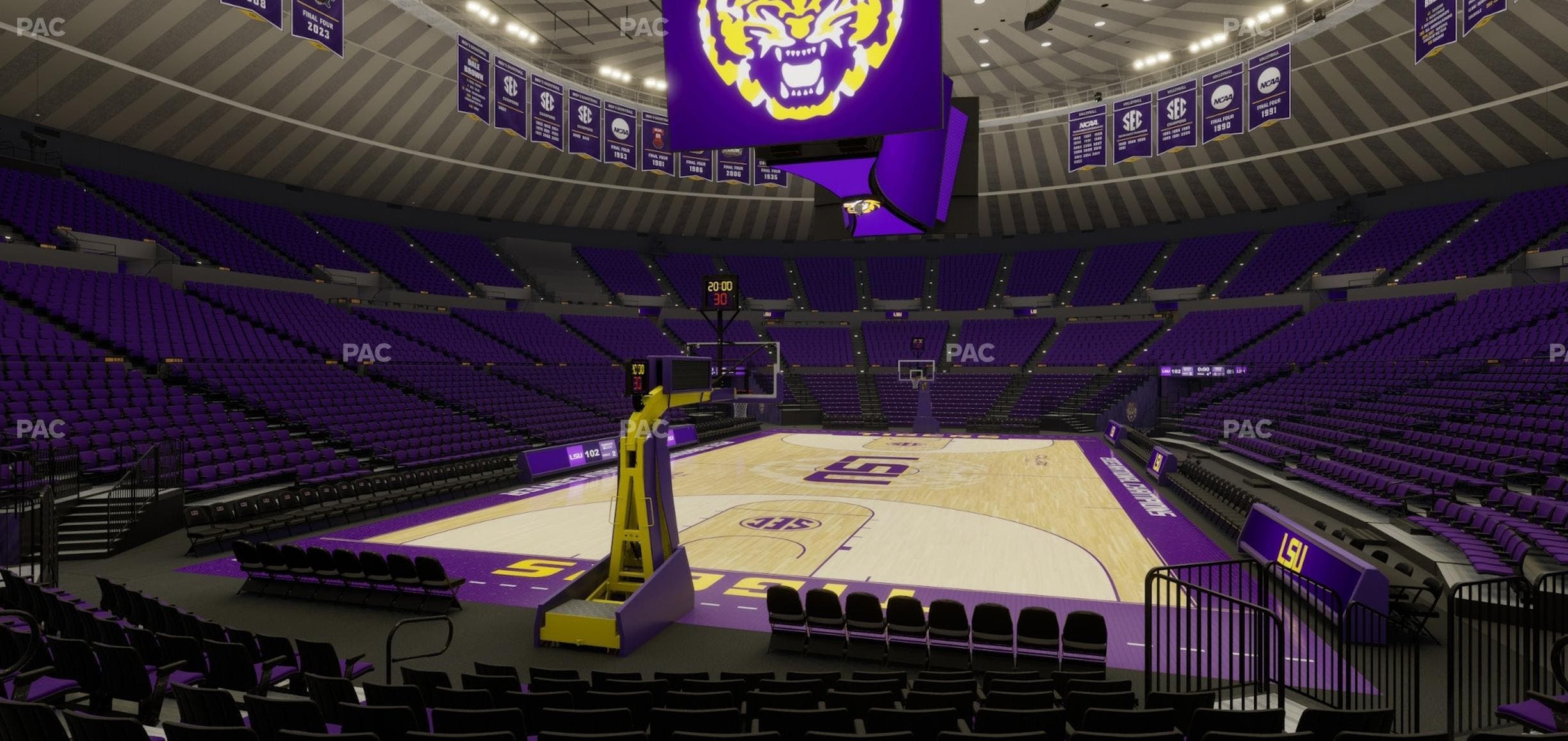 Pete Maravich Assembly Center - Section 108 Seat View