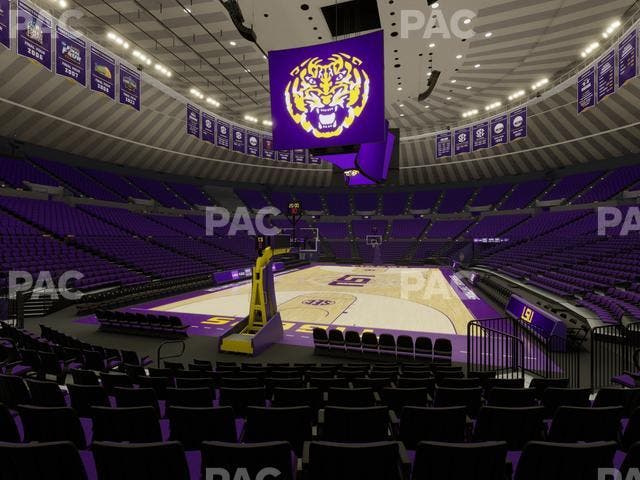 Pete Maravich Assembly Center - Section 108 Seat View Pete Maravich Assembly Center - Section 108 Seat View