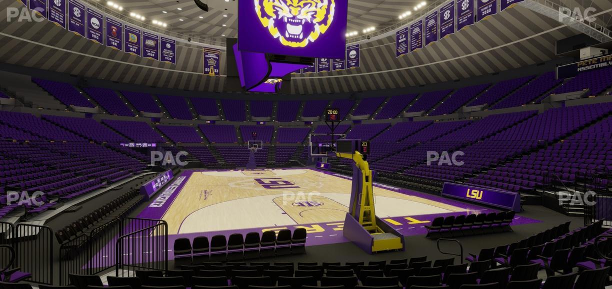 Pete Maravich Assembly Center - Section 109 Seat View