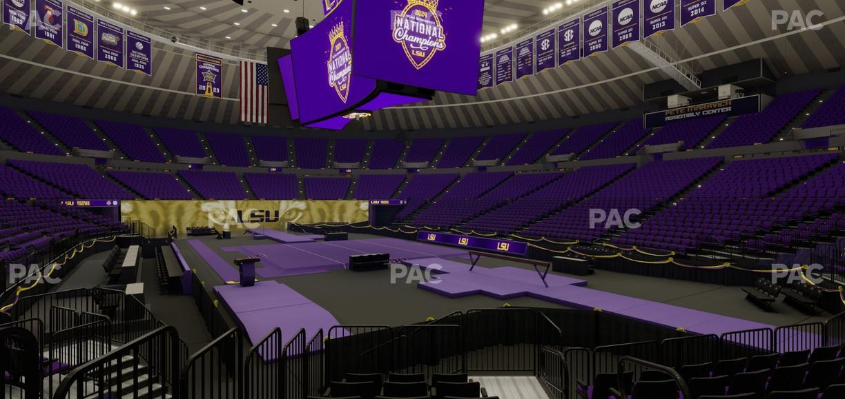 Pete Maravich Assembly Center - Section 110 Seat View