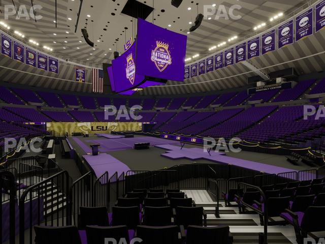 Pete Maravich Assembly Center - Section 110 Seat View