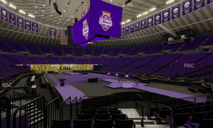 Pete Maravich Assembly Center - Section 110 Seat View