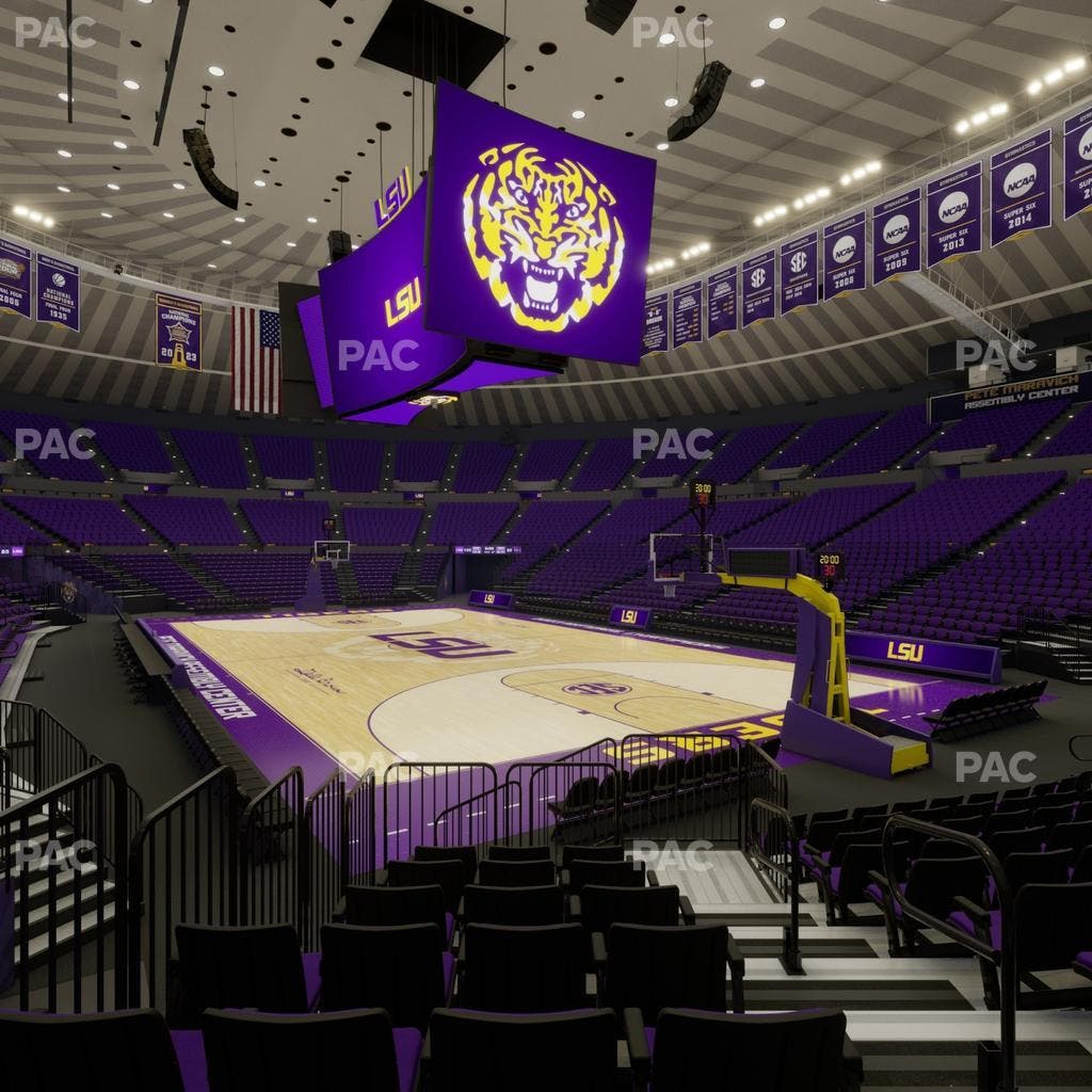 Pete Maravich Assembly Center - Section 110 Seat View