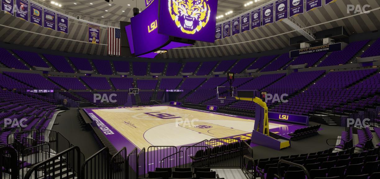 Pete Maravich Assembly Center - Section 110 Seat View