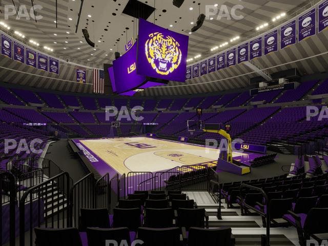 Pete Maravich Assembly Center - Section 110 Seat View Pete Maravich Assembly Center - Section 110 Seat View