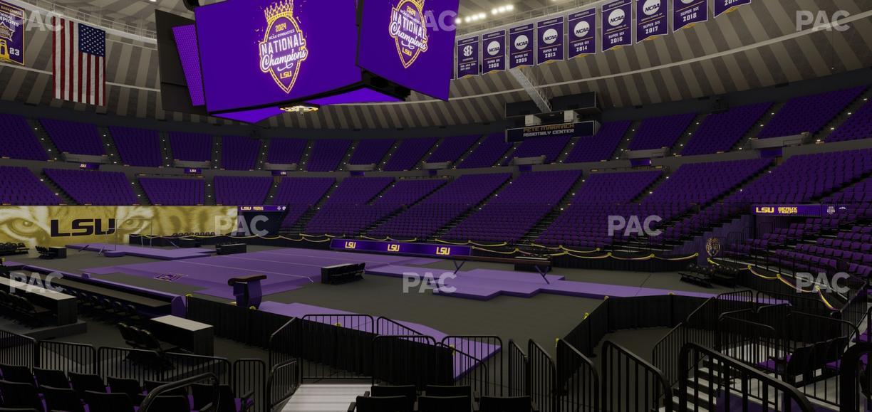 Pete Maravich Assembly Center - Section 111 Seat View