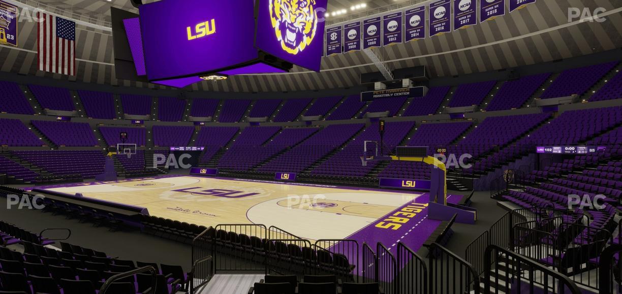 Pete Maravich Assembly Center - Section 111 Seat View