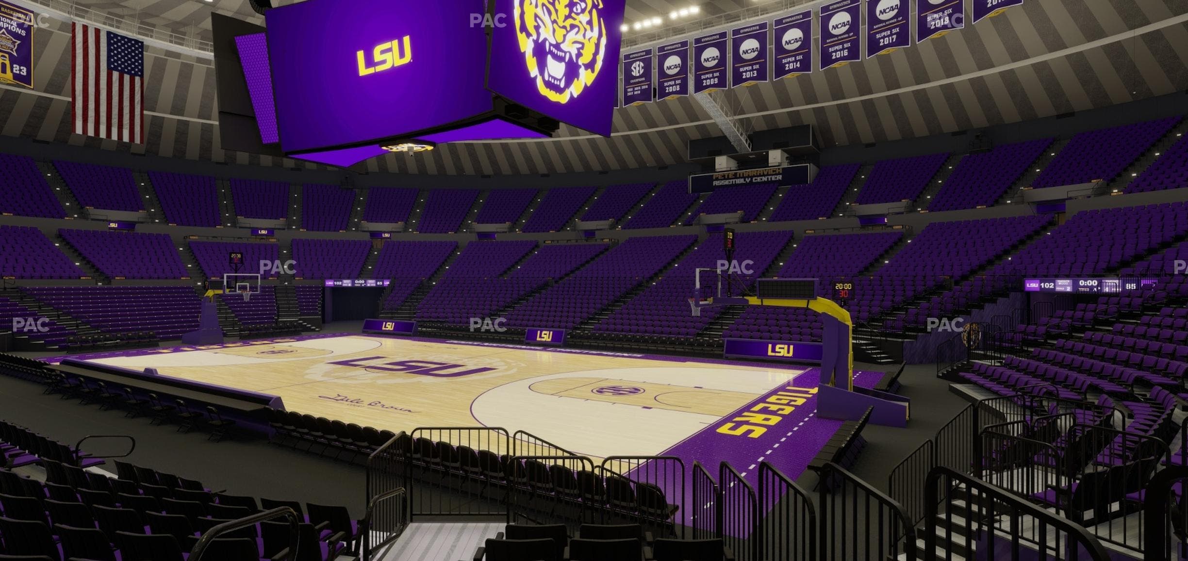 Pete Maravich Assembly Center - Section 111 Seat View
