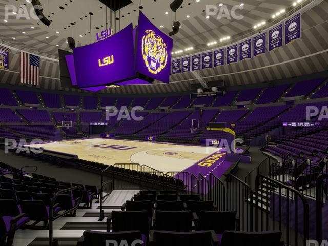 Pete Maravich Assembly Center - Section 111 Seat View Pete Maravich Assembly Center - Section 111 Seat View