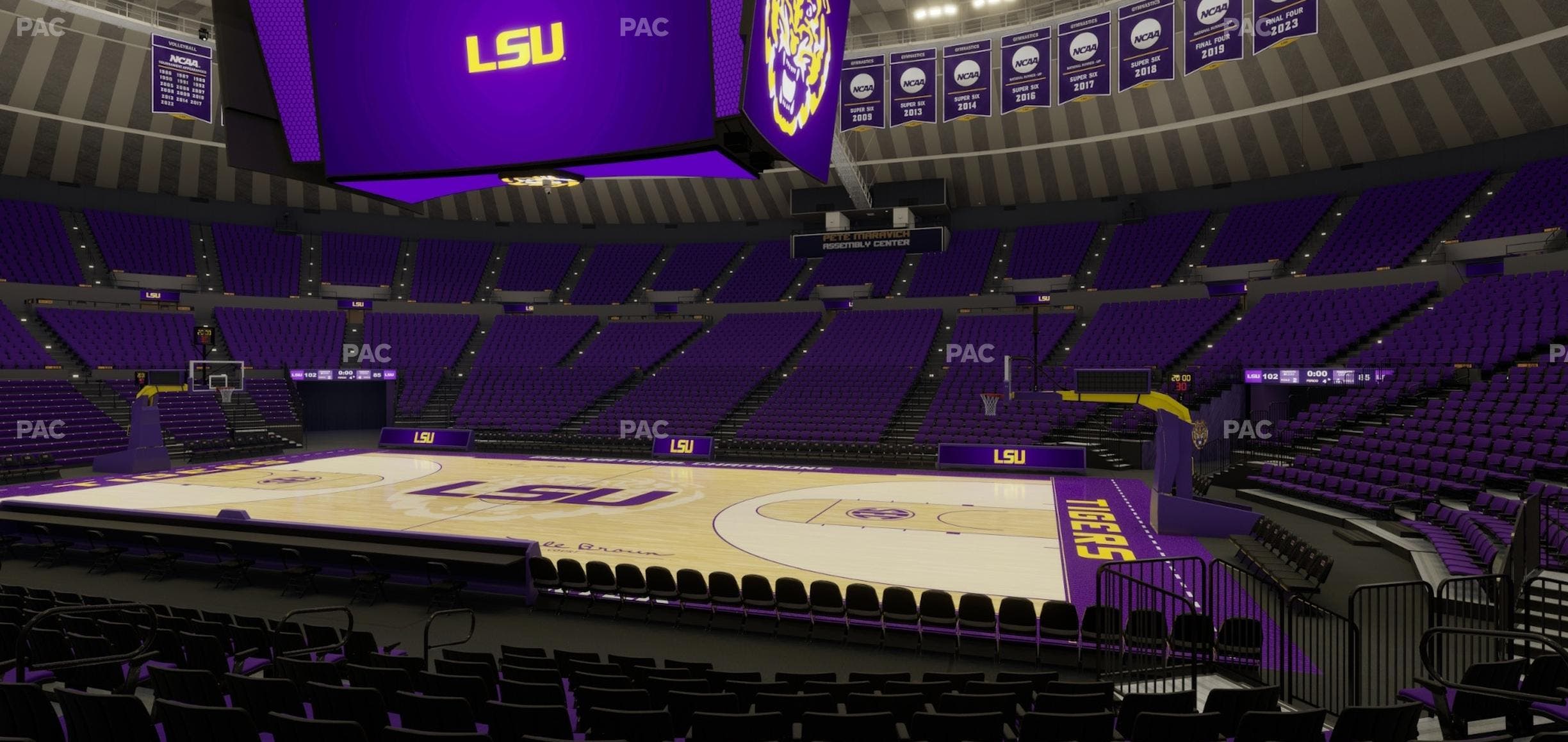 Pete Maravich Assembly Center - Section 112 Seat View