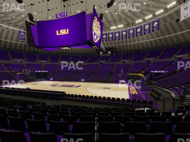 Pete Maravich Assembly Center - Section 112 Seat View Pete Maravich Assembly Center - Section 112 Seat View