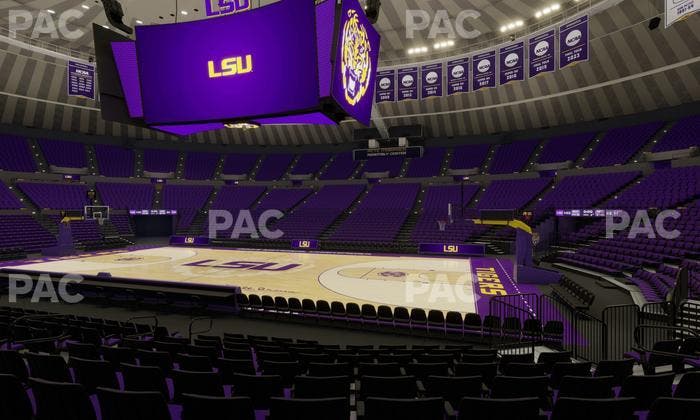 Pete Maravich Assembly Center - Section 112 Seat View