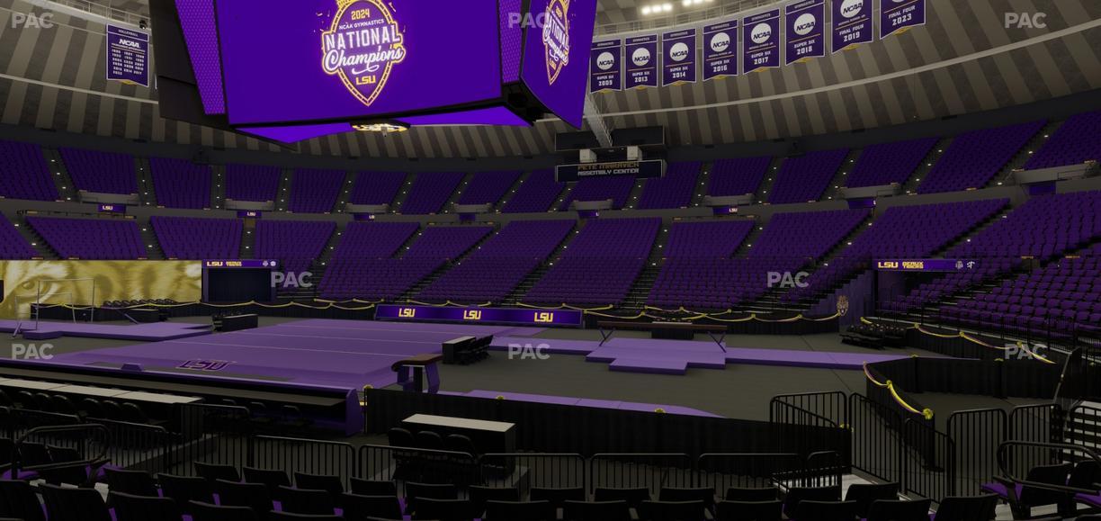 Pete Maravich Assembly Center - Section 112 Seat View