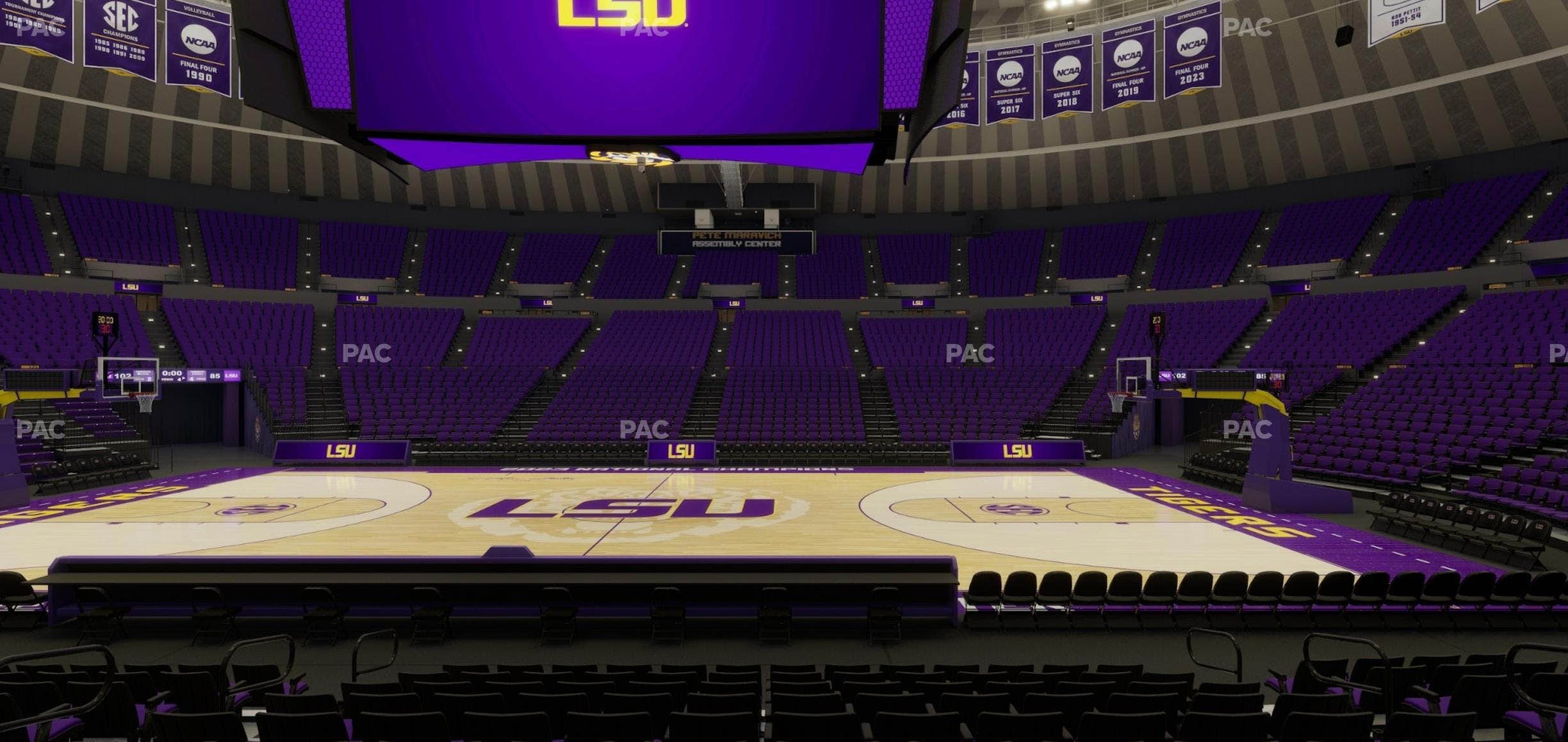 Pete Maravich Assembly Center - Section 113 Seat View