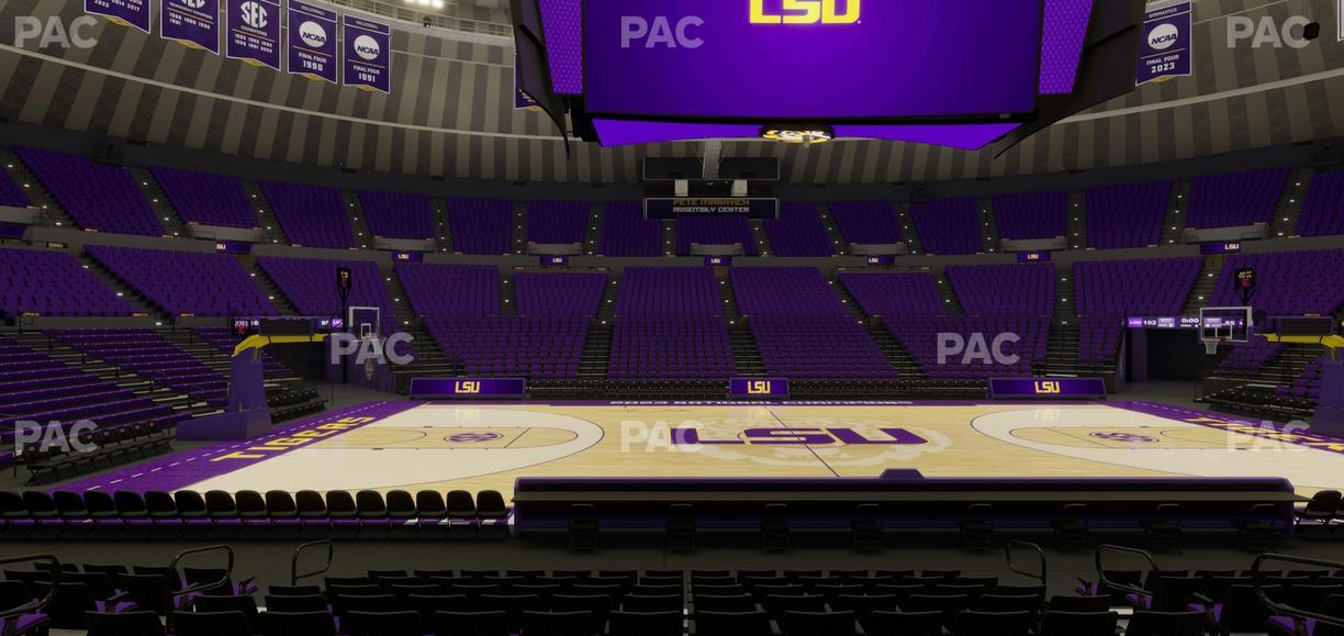 Pete Maravich Assembly Center - Section 114 Seat View