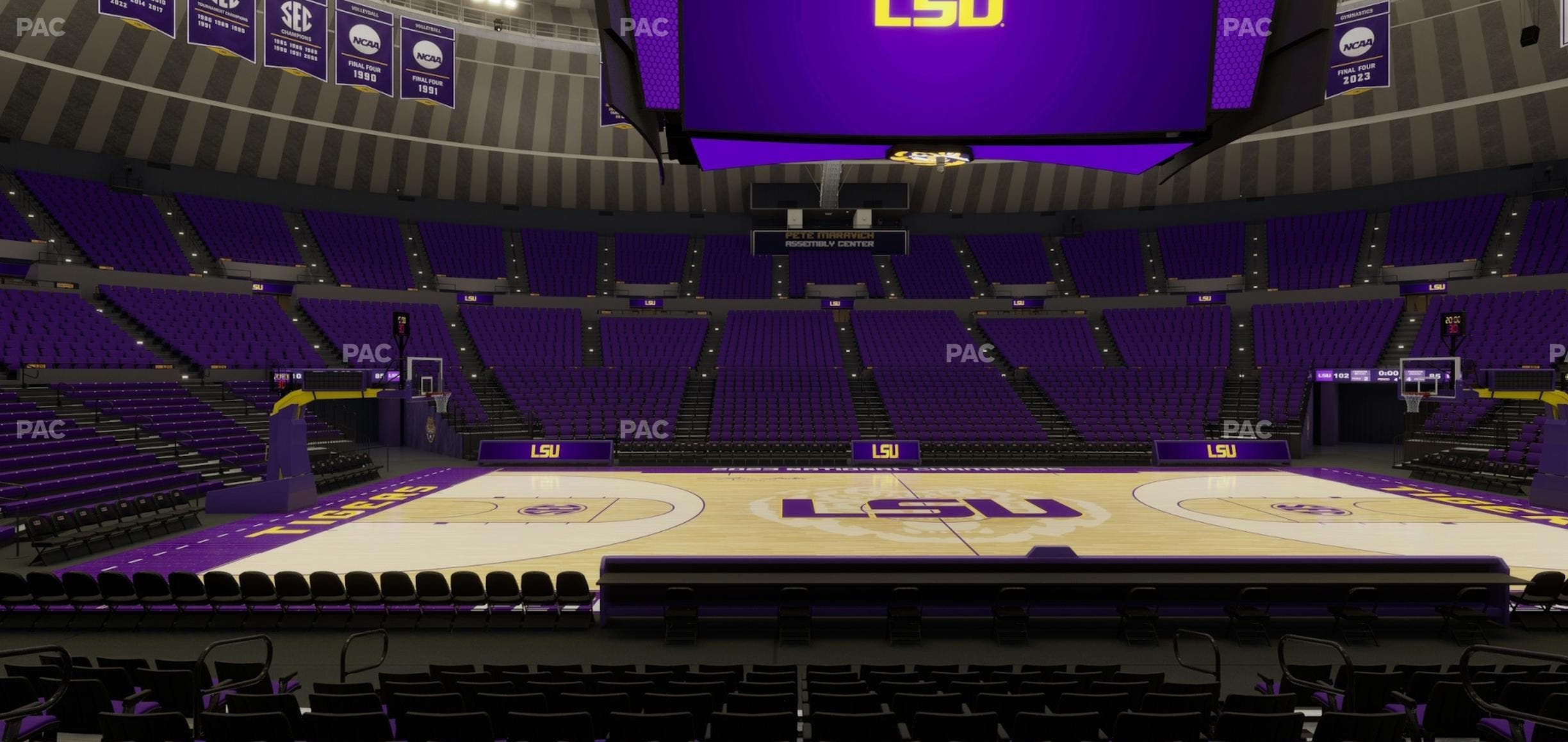 Pete Maravich Assembly Center - Section 114 Seat View