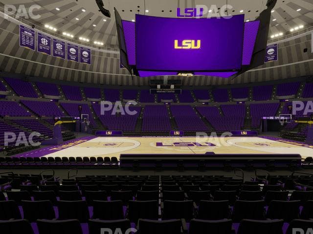 Pete Maravich Assembly Center - Section 114 Seat View Pete Maravich Assembly Center - Section 114 Seat View