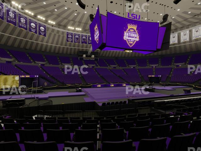 Pete Maravich Assembly Center - Section 115 Seat View