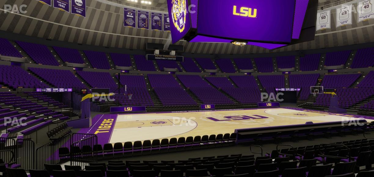 Pete Maravich Assembly Center - Section 115 Seat View