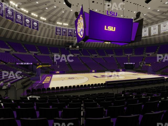 Pete Maravich Assembly Center - Section 115 Seat View Pete Maravich Assembly Center - Section 115 Seat View