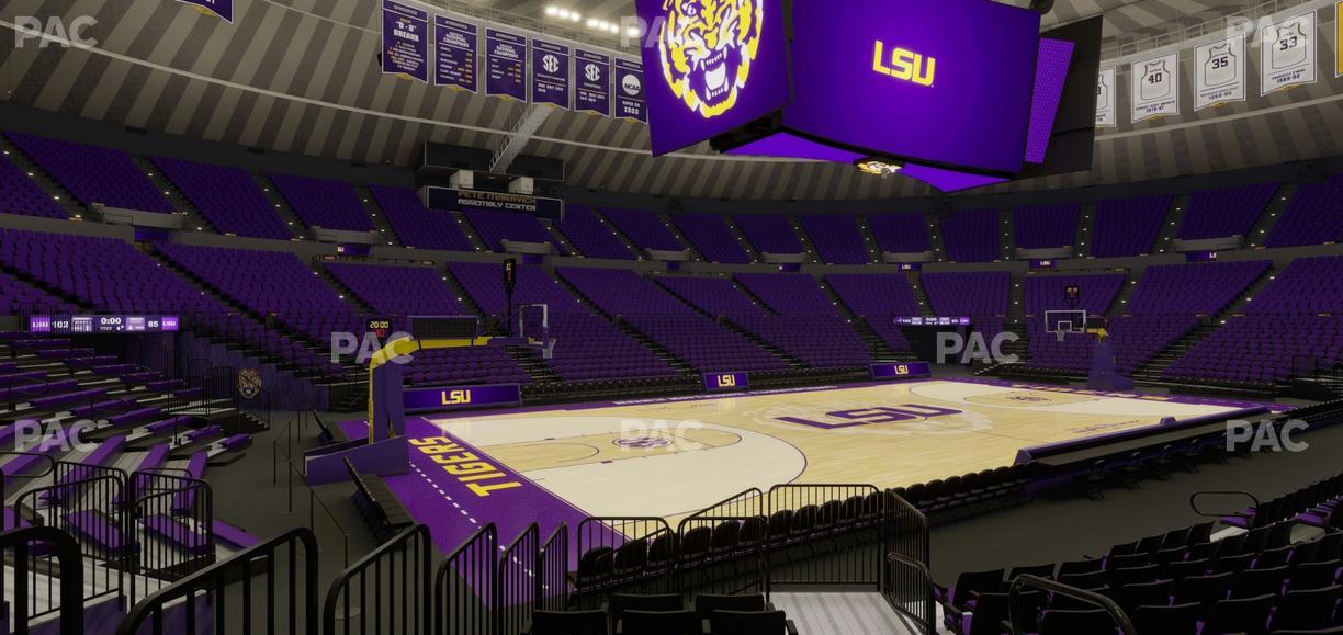 Pete Maravich Assembly Center - Section 116 Seat View
