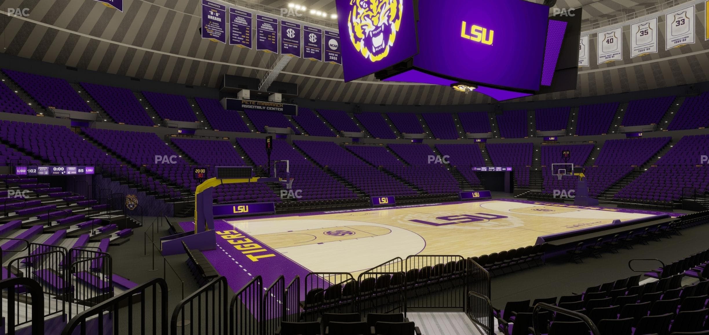 Pete Maravich Assembly Center - Section 116 Seat View