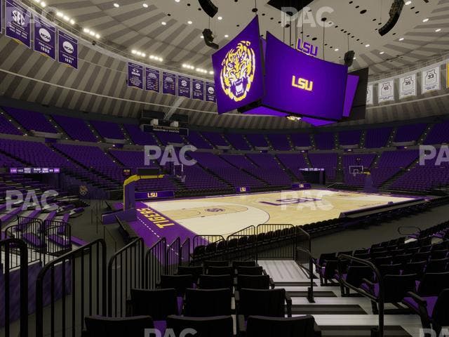 Pete Maravich Assembly Center - Section 116 Seat View Pete Maravich Assembly Center - Section 116 Seat View