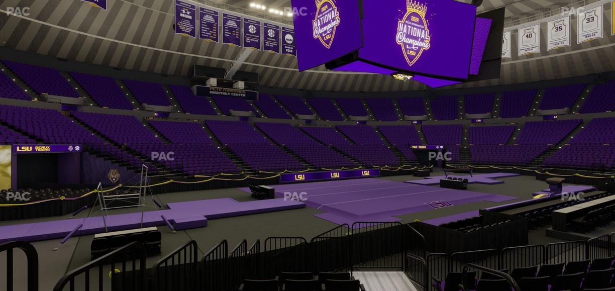 Pete Maravich Assembly Center - Section 116 Seat View