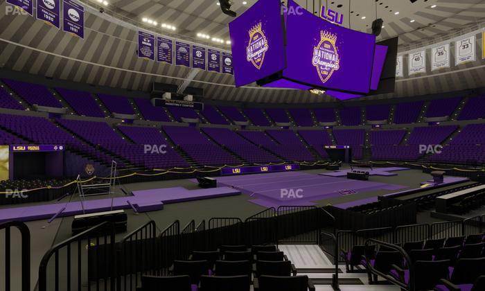 Pete Maravich Assembly Center - Section 116 Seat View