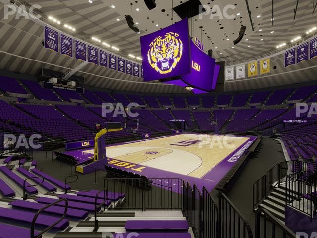 Pete Maravich Assembly Center - Section 117 Seat View Pete Maravich Assembly Center - Section 117 Seat View