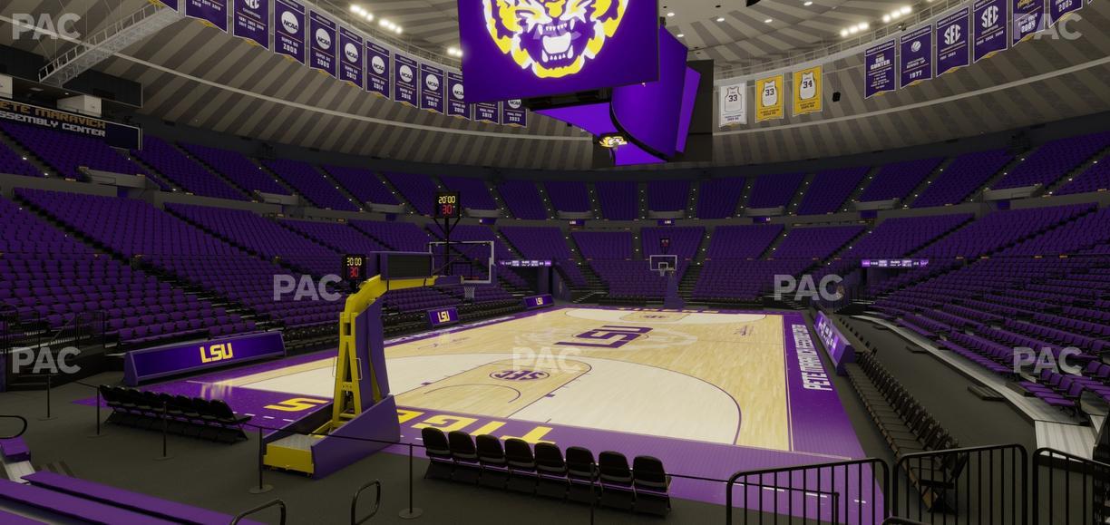 Pete Maravich Assembly Center - Section 118 Seat View