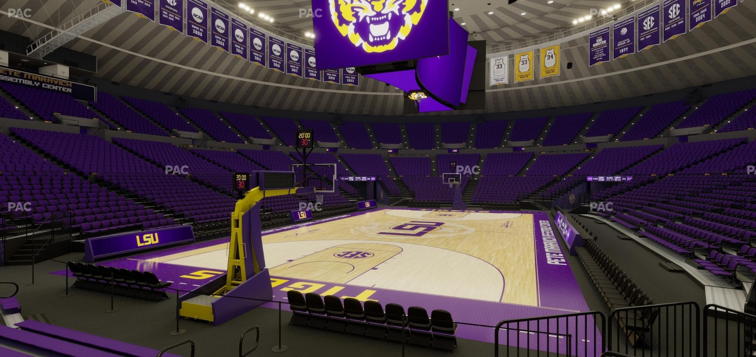 Pete Maravich Assembly Center - Section 118 Seat View