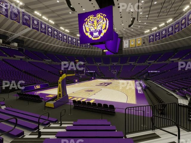 Pete Maravich Assembly Center - Section 118 Seat View Pete Maravich Assembly Center - Section 118 Seat View