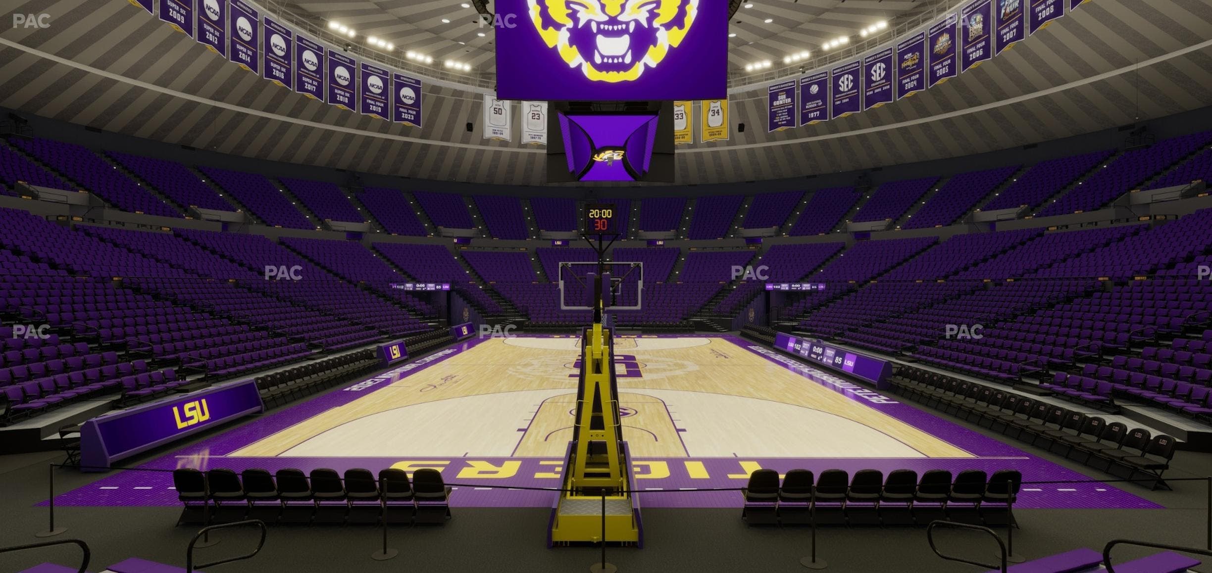 Pete Maravich Assembly Center - Section 119 Seat View