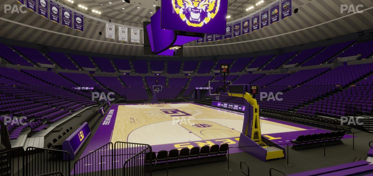 Pete Maravich Assembly Center - Section 120 Seat View